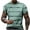 Mens T Shirts Green, variant on M-5X Big & Tall T Shirts for Men Plus Size Short Sleeve Crewneck Tees Tops Mens Casual Stripe Printed Pullover Basic Loungewear Workout Tshirts Shirt