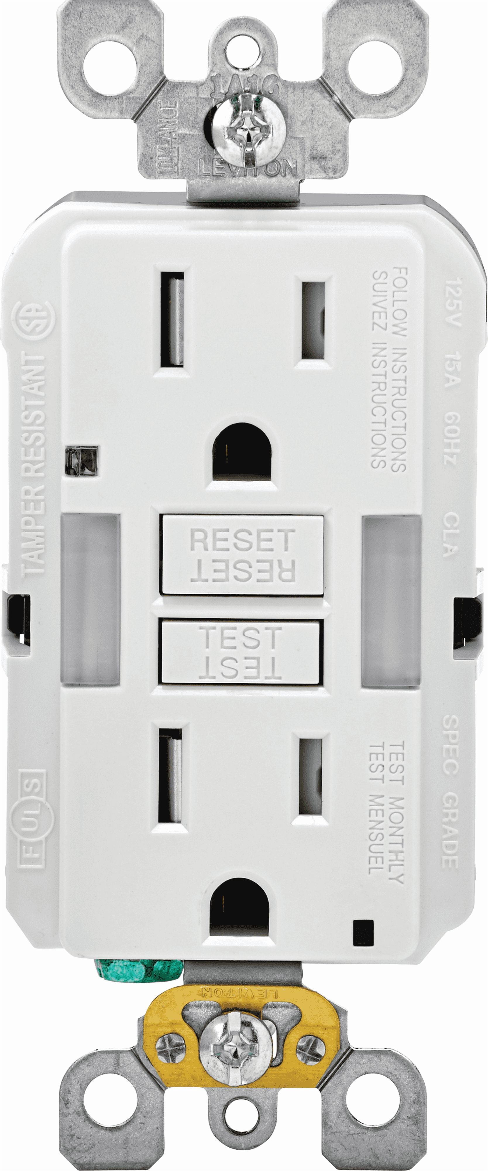 Leviton Electrical - Leviton SmartLockPro GFCI Outlet - Pack of 12