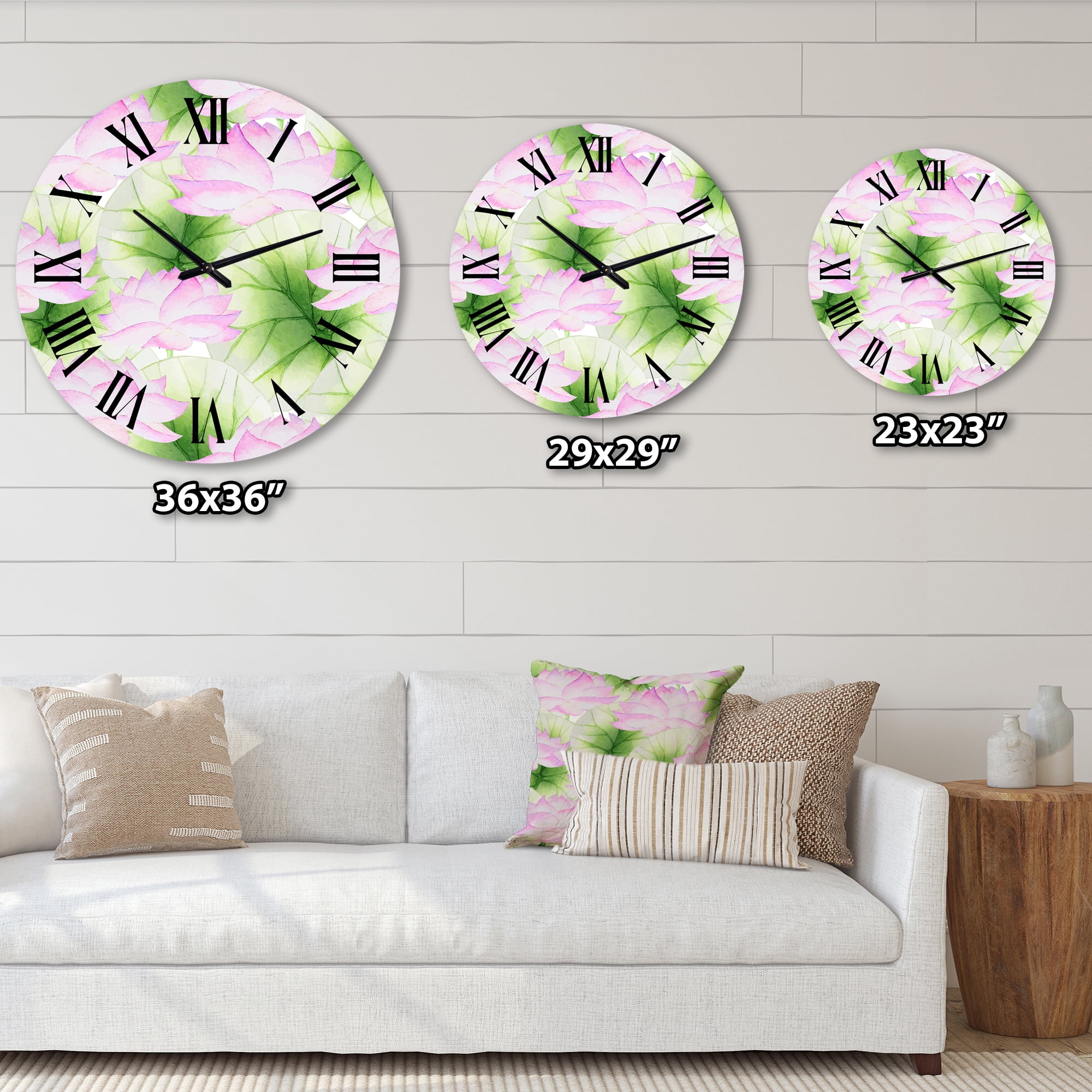 Designart 1 in Traditional Wall Clock