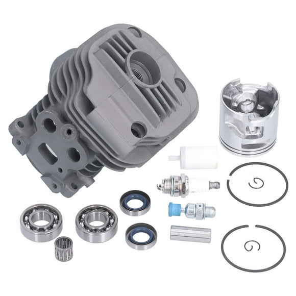 Cylinder Piston Set, 506 38 61-71 Chainsaw Oil Seal Bearing Set Stable Performance For Partner K750 K760 Concrete Saw For Home For Garden