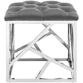thumbnail image 5 of Modway Intersperse Ottoman in Silver Gray, 5 of 6