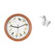 thumbnail image 5 of Reloj de pared con pájaro cantor, animal decorativo, estatua de caballo, material de cerámica PP, adecuado para sala de estar, dormitorio, cocina, ofi, 5 of 8