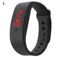 thumbnail image 4 of Yesbay Women Men Silicone Band Strap Digital LED Display Bracelet Wrist Sports Watch,Watch, 4 of 7