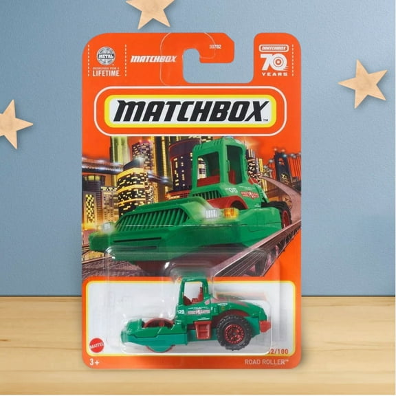 Matchbox 2023 Mix 3 Diecast Collection - Road Roller