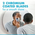 thumbnail image 4 of Gillette Sensor2 Fixed Head Men's Disposable Razors, Blue, 18 Count, 4 of 7