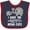 Navy and Red, variant on Inktastic Best Mema Ever Grandchild Boys or Girls Baby Bib
