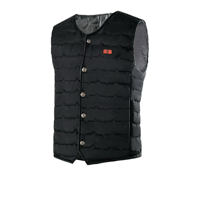 Ropa de abrigo al aire libre calentada para montar, esquiar, pescar, cargar a través de una capa calentada Pompotops oipoqjl38540