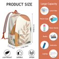 thumbnail image 5 of Waterproof Floral Backpack for Women, Artistic Boho Print College Bookbag with Multi-Functional Design, 5 of 5