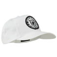 thumbnail image 5 of Bring Home Send Back Military Patched Cap - White OSFM, 5 of 5
