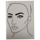 thumbnail image 2 of Tabla de práctica de pintura facial, herramienta de exhibición, tamaño A4, lavable, gráficos faciales básicos Estilo B, 2 of 9