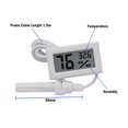 Digital Refrigerator Thermometer LCD Display Thermostat Oven