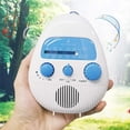 thumbnail image 2 of Mini Radio de Douche Étanche Radio de Salle de Bain à Piles Fm/Am Radio, 2 of 7