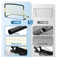 thumbnail image 4 of Gaderth Soccer Rebounder Net,Soccer Trainer For Passing, Ball Control & Volley Practice, Easy Setup Portable Football Training Net Soccer Bounce Back Net For Solo & Team Use, 4 of 5