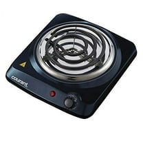 Courant CEB-1100K Electric Single Burner, Black
