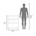 thumbnail image 7 of Toby 3-Tier Shoe Rack With Open Shelves Freestanding Shoe Organizer For Entryway Or Closet, 7 of 7