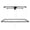 3*6-Black+5, variant on KAIFENG White 3x6 FT Garage Overhead Ceiling Storage Lift Rack 370 LBS Heavy Duty All Steel Garage Organizer Compatible with 10 to 12 Feet High Garage Ceiling