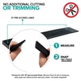 thumbnail image 3 of Composite Shims (24 Pack) - Hard Composite Shims For Home Improvement - Never Rot Shims For Leveling - Restaurant Table Shims - Table Wedges - Toilet Shims - Diy Furniture Levelers - Stock Your Home, 3 of 7