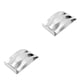 thumbnail image 4 of Toystoory Dispensador de de dientes de acero inoxidable Juego de soporte para cepillos de dientes Soporte de montaje en pared Doble agujero 2Conjunto, 4 of 6