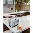 thumbnail image 3 of Blue Starfish Coastal Small Toaster Cover 2 Slice, Kitchen Appliance Covers, Eucalyptus Summer Nautical Shell Wooden Toaster Oven Cover with Loop, Bread Machine Cover Polyester Dust Cover Protection, 3 of 4