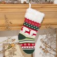 thumbnail image 4 of Christmas Stocking Knitted Decorative Festive Xmas Hanging Sock Holiday Stocking, 4 of 10