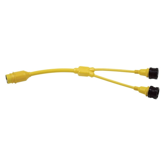 Marinco 152AY - 2-30A 125V Female to 1-50A 125V Male Y-Adapter
