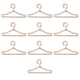 thumbnail image 1 of Perchas de metal Sunnimix para muñecas BJD 10 piezas 75 mm Oro rosa, 1 of 7