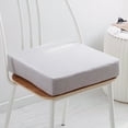 thumbnail image 4 of Gel Memory Foam Recliner Couch Chair Cushion for Elderly, Extra Large Seat Cushion for Pressure Relief, Natural Latex Hip Pad for Office Floor Wicker Chair, (1 Pack), 4 of 6
