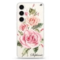thumbnail image 1 of Pink Watercolor Floral Samsung Galaxy Ultra Clear Case,iPhone 14 Pro Max, 1 of 5