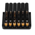 thumbnail image 2 of Headless Guitar Bridge 6 String Copper Instrument Accessory for Electric Guitars, 2 of 14