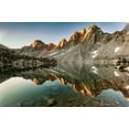 thumbnail image 2 of Ford, John 14x11 Gold Ornate Wood Framed with Double Matting Museum Art Print Titled - Morning Light-Kearsarge Lake-High Sierra, 2 of 4