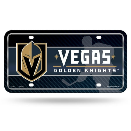 Las Vegas Golden Knights Logo NHL 12x6 Auto Metal License Plate Tag CAR TRUCK