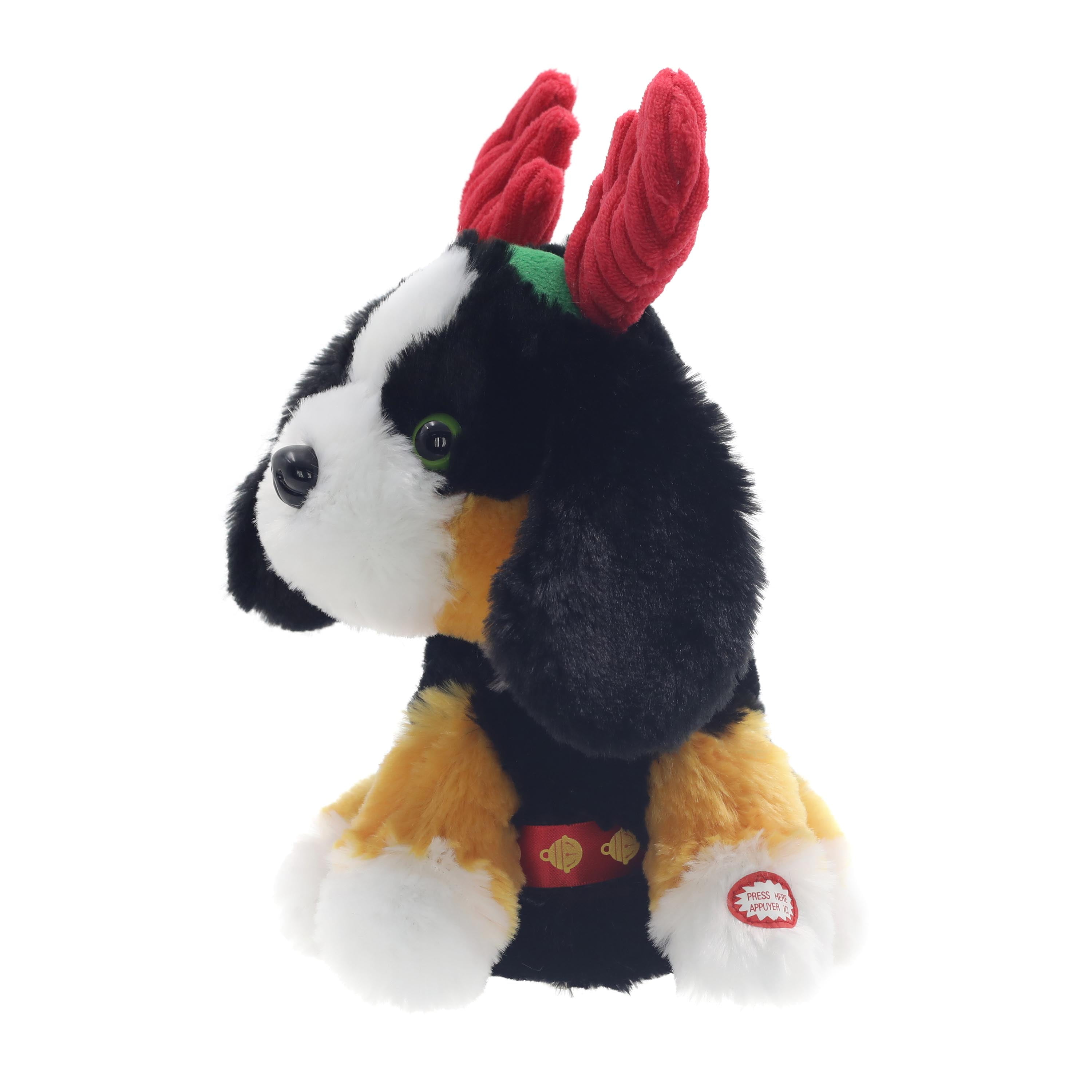 Holiday Time Animated Spinning Puppy, Holiday Time Animated Spinning Puppy