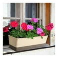thumbnail image 4 of 1Pack Self Watering Planter Pot,12x3.8x4.6In Resuable Window Box Planter for Home,QZS Rectangle Vegetable Box with Tray for Patio,Garden, 4 of 6