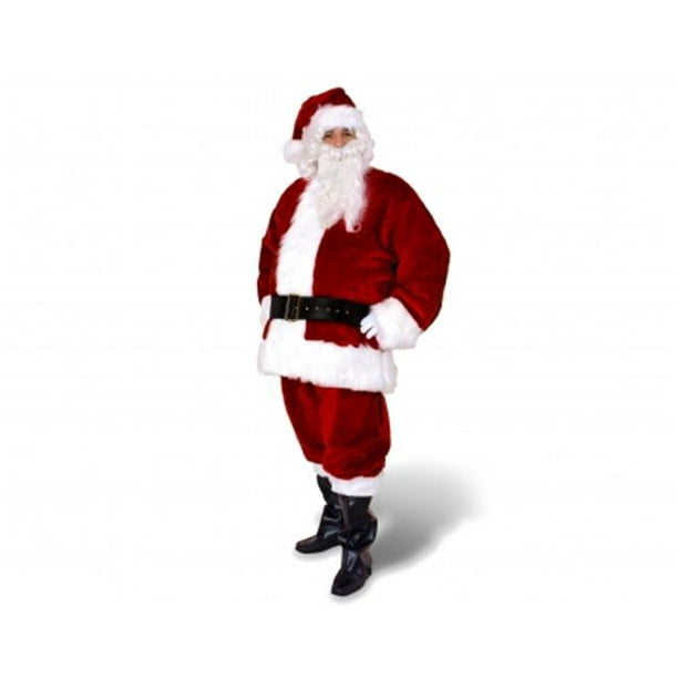 Sunnywood 3485-L Premium Santa Claus Costume Ensemble Grand