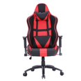 thumbnail image 3 of ViscoLogic Chaise de Jeu Ergonomique de Course Métallique avec Oreiller Appui-Tête et Support Lombaire Inclinable, 3 of 9
