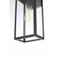 thumbnail image 5 of Elegant Lighting Kaysen 7" Outdoor Wall Sconce In Black, 5 of 8