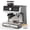 Interstellar gray electroplated silver, variant on Kojooin Espresso Machine, Italian Espresso Machine,Built-In Grinder and Milk Frother,Capacity 2.8L,Interstellar Gray Electroplated Silver
