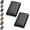 (2Pcs A), variant on Simple Toggle Wallets for Men, Auto Pop up Wallets, Men's Genuine Leather Wallet Rfid Blocking, Anti-Theft Minimalist Credit Card Holder(2Pcs D)