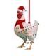 thumbnail image 5 of Adornos Navideños Bufanda Pollo Ganfancp Decoración Navideña Adorno Navideño Exterior de Madera, 5 of 7