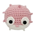 thumbnail image 1 of veasfak Animal Crochet Doll Crochet for Beginners Handmade Crochet Craft Set Rabbit Pink, 1 of 9