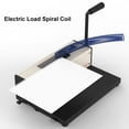 thumbnail image 6 of INTBUYING Electric Spiral Coil Binding Machine Binder Insert-er with Spiral Cutter 110V, 6 of 9