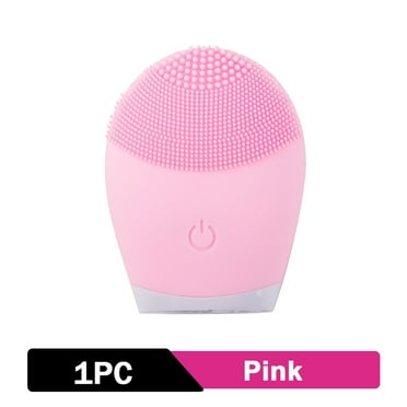 Silicone Facial Cleansing Brush Electric Face Clean Device Facial Massager Skin Care Sonic Vibration Deep Pore Cleaning Brush