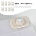 thumbnail image 3 of MLINS  12 Pcs Universal Wheel Moving Pedestal Practical Casters Shopping, 3 of 8