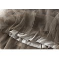 thumbnail image 6 of JMSUN Women’s Tulle Skirts Tulle Skirts for Women High Waist Layered Floral Print Brown Skirt Mesh A-Line Midi Skirt, 6 of 6