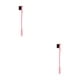 thumbnail image 1 of Seitruly Cepillo para cejas, herramientas para pestañas, delineador de ojos profesional, cepillos para cejas exquisitos, herramienta de maquillaje para Rosado 2piezas Seitruly CBP383563, 1 of 6