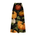thumbnail image 5 of Nmnitkp Skirts for Women Stylish Prints Maxi Skirts for Women Ankle Length Skirt Casual Long Skirt High Waisted Maxi Skirt Reg and Skirt Long Skirt with Pockets（Halloween Print）, 5 of 5