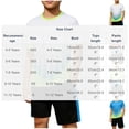 thumbnail image 3 of ITSAME Boys Athletic Outfit Sets, Breathable Quick-Dry Crewneck T-Shirt and Shorts Outdoor Sport Sets 2-Piece Red Size 11-12, 3 of 6