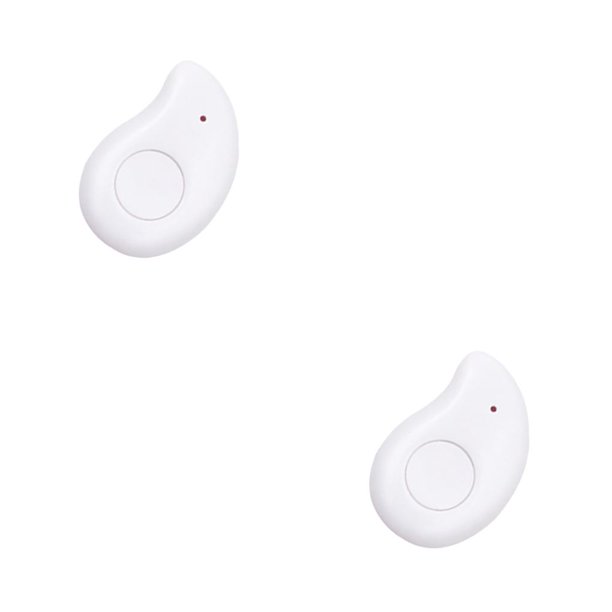 Greeniant Localizador de mascotas ABS ligero multicolor para suministros domésticos para cachorros dispositivo de localización herramienta de seguimiento Blanco 2piezas Greeniant CBP545433