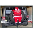 thumbnail image 4 of Navidad Santa Suit Gutter Hanging Santa Claus Creative Party Decoration para la pared del coche de la yarda, 4 of 7