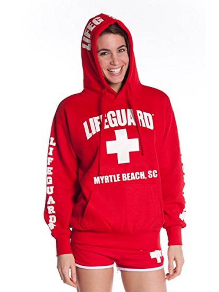 navy blue lifeguard hoodie